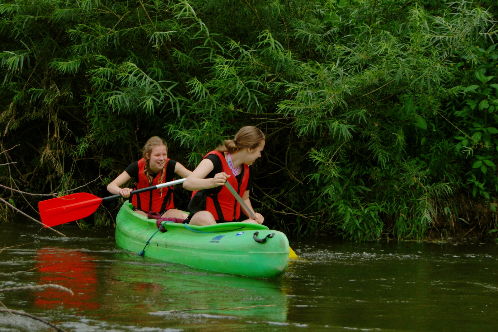 Poprvé na vodě - vodácký kurz na Orlici