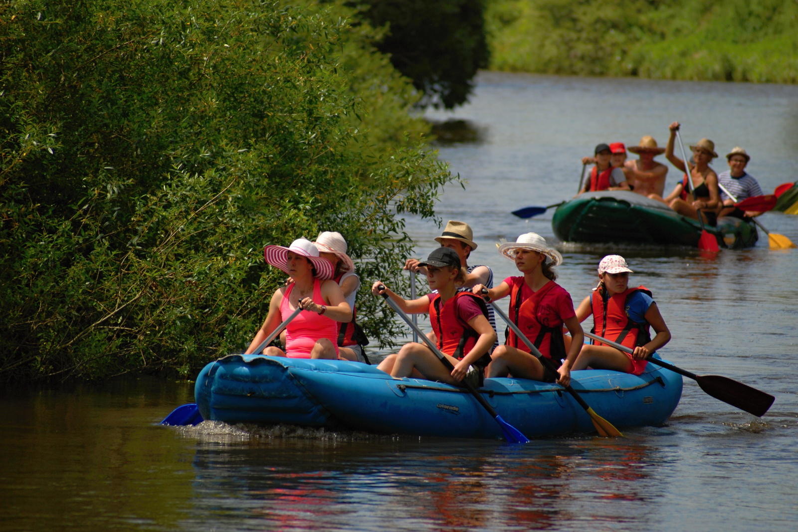Otava z Katovic na víkend, dovolená na vodě bez starostí