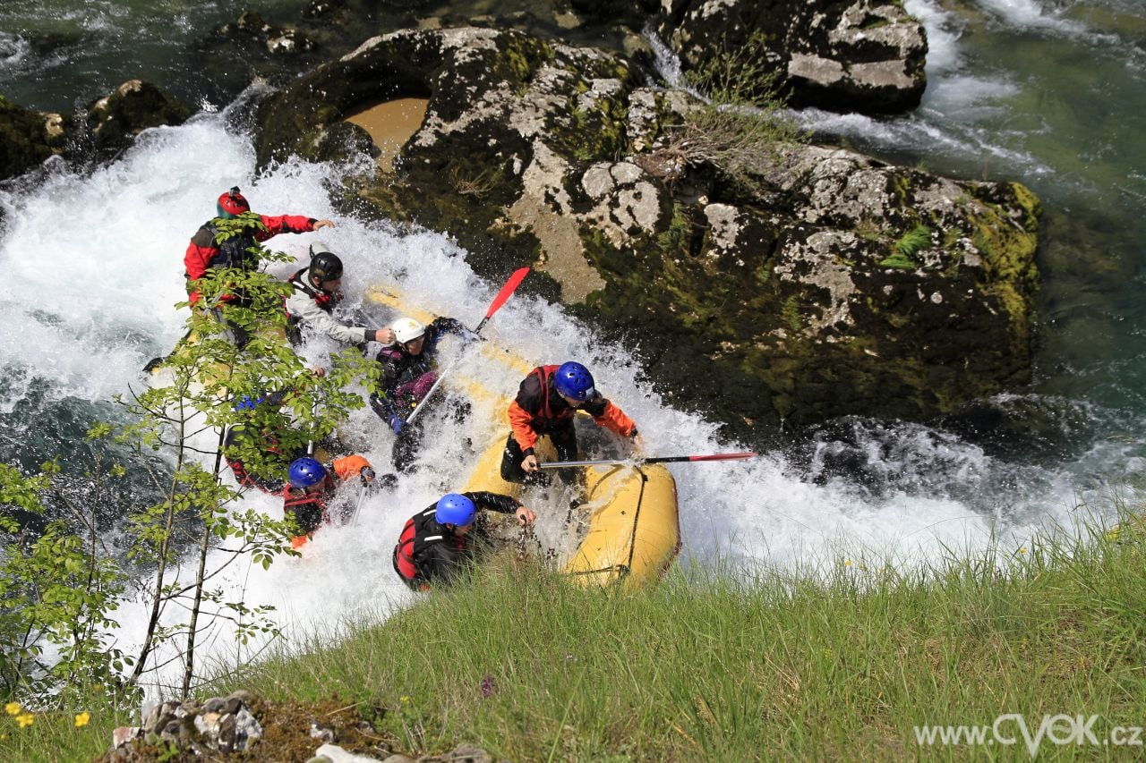 Nejlepší rafting v Bosně. Vrbas, Sana, Una. Spaní v penzionu a chatkách.