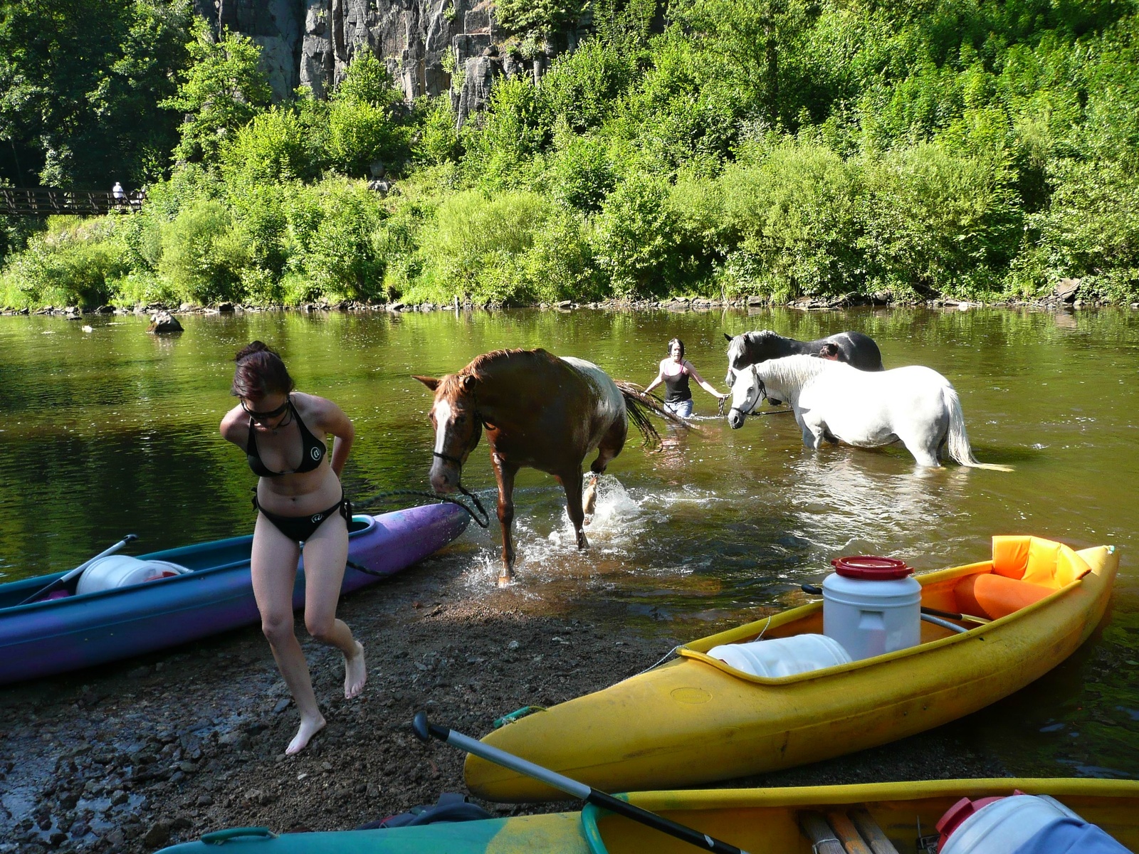 Ohře ze Sokolova, dovolená na vodě bez starostí. Snídaně a kempy v ceně.