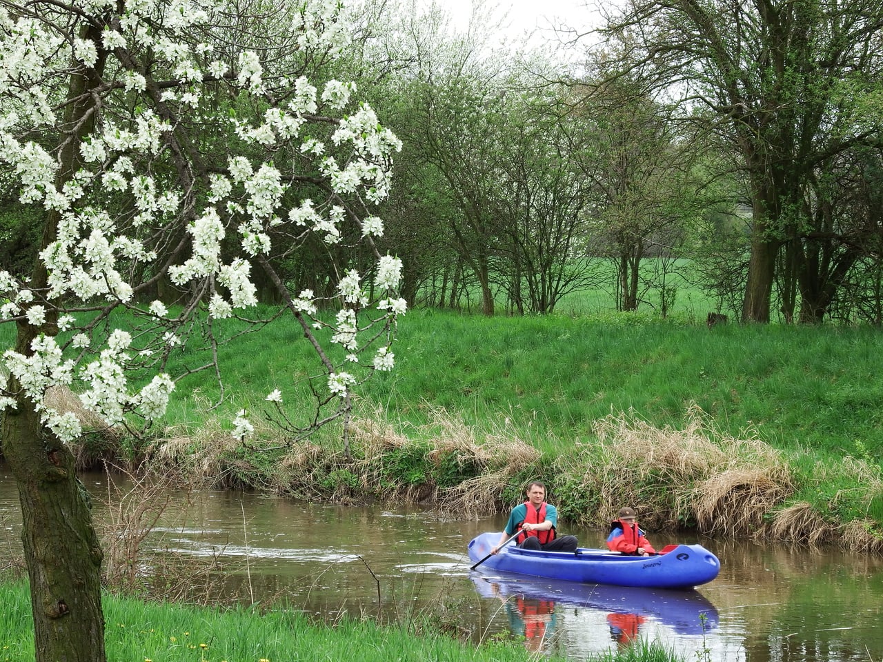 Odemykání Cidliny na kanoi, raftu nebo kajaku