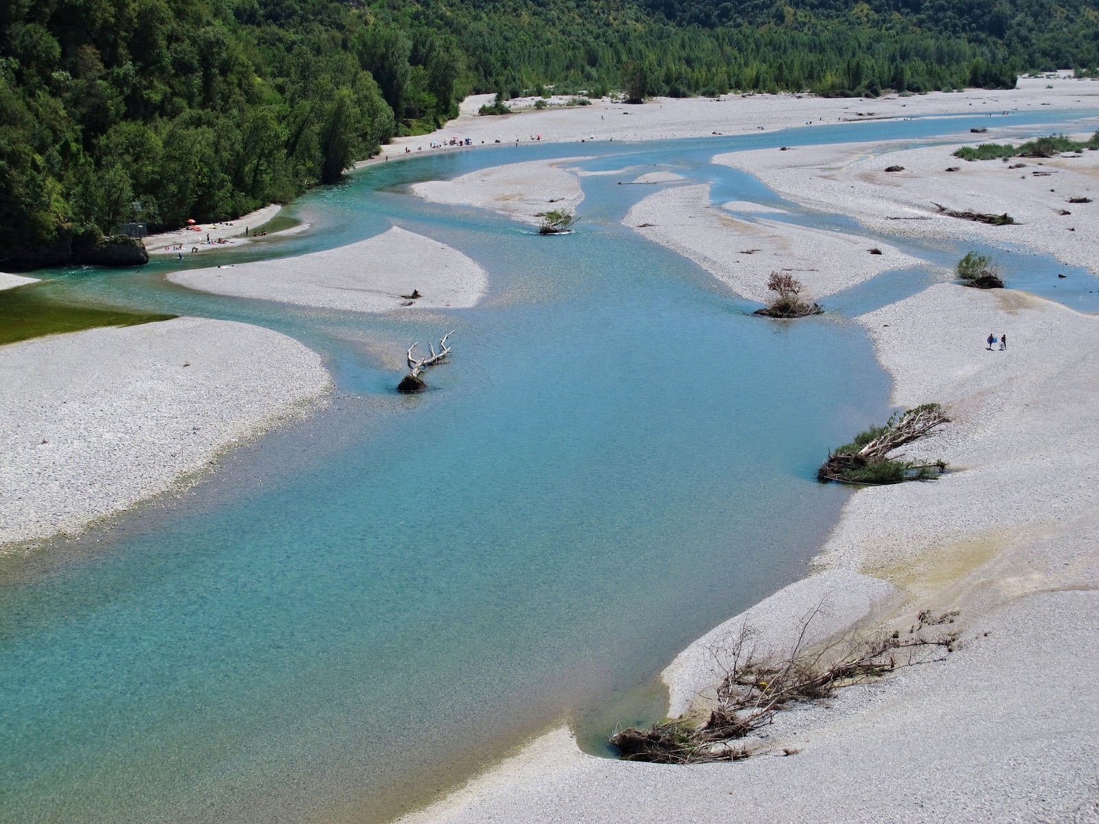 Nejkrásnější řeky Itálie a bez nočních přesunů - kánoe, kajak, packraft. Snídaně v ceně.