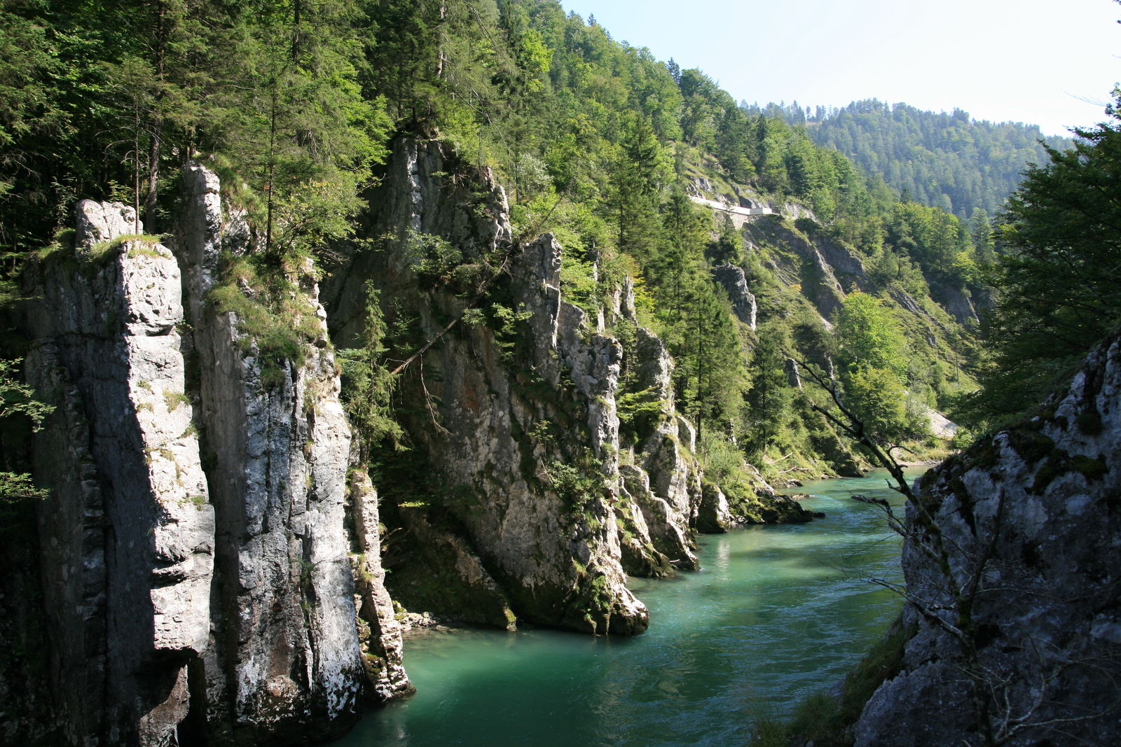 Lofer Rakousko - pokračování pro kajakáře z kurzů v Česku. Kajak a packraft.