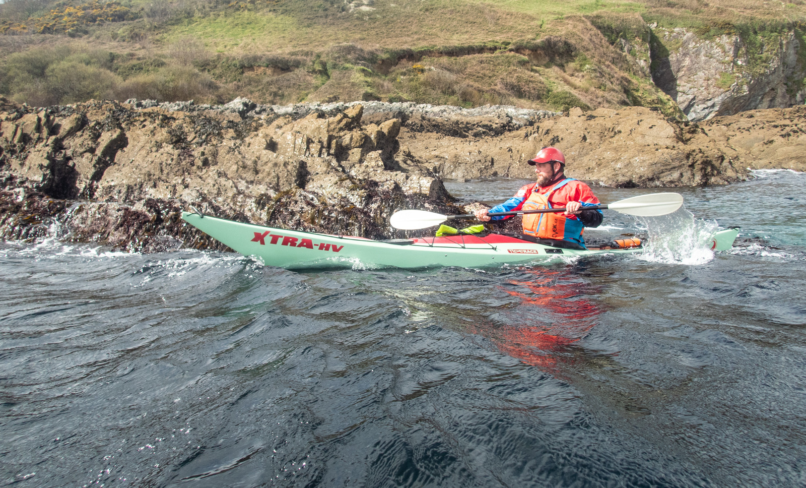 Seakayak camp v anglickém Cornwallu