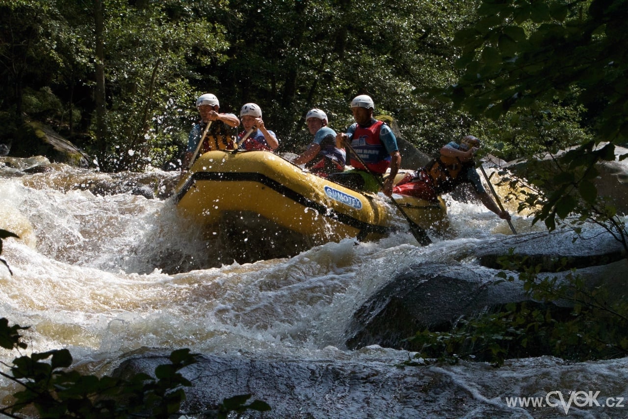 Extrémní rafting Čerťáky