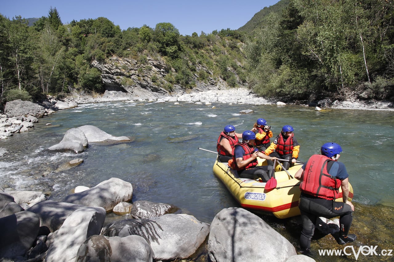 Rafting Écrins Francie - ubytování v apartmánech