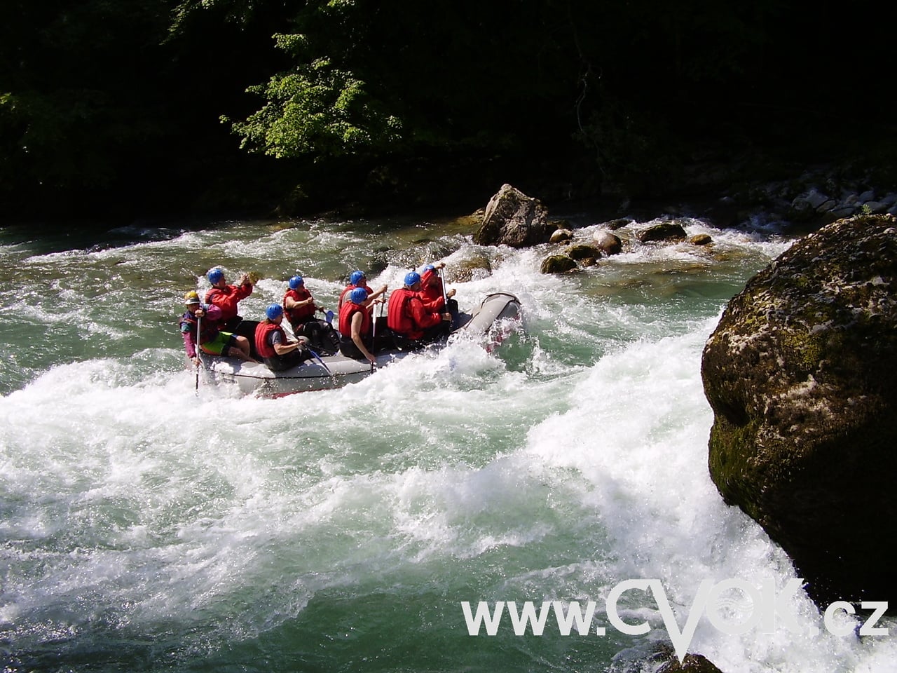 Rafting Savojské Alpy a Piemont. Francie a Itálie, ubytování v penzionech. Individuální termíny.
