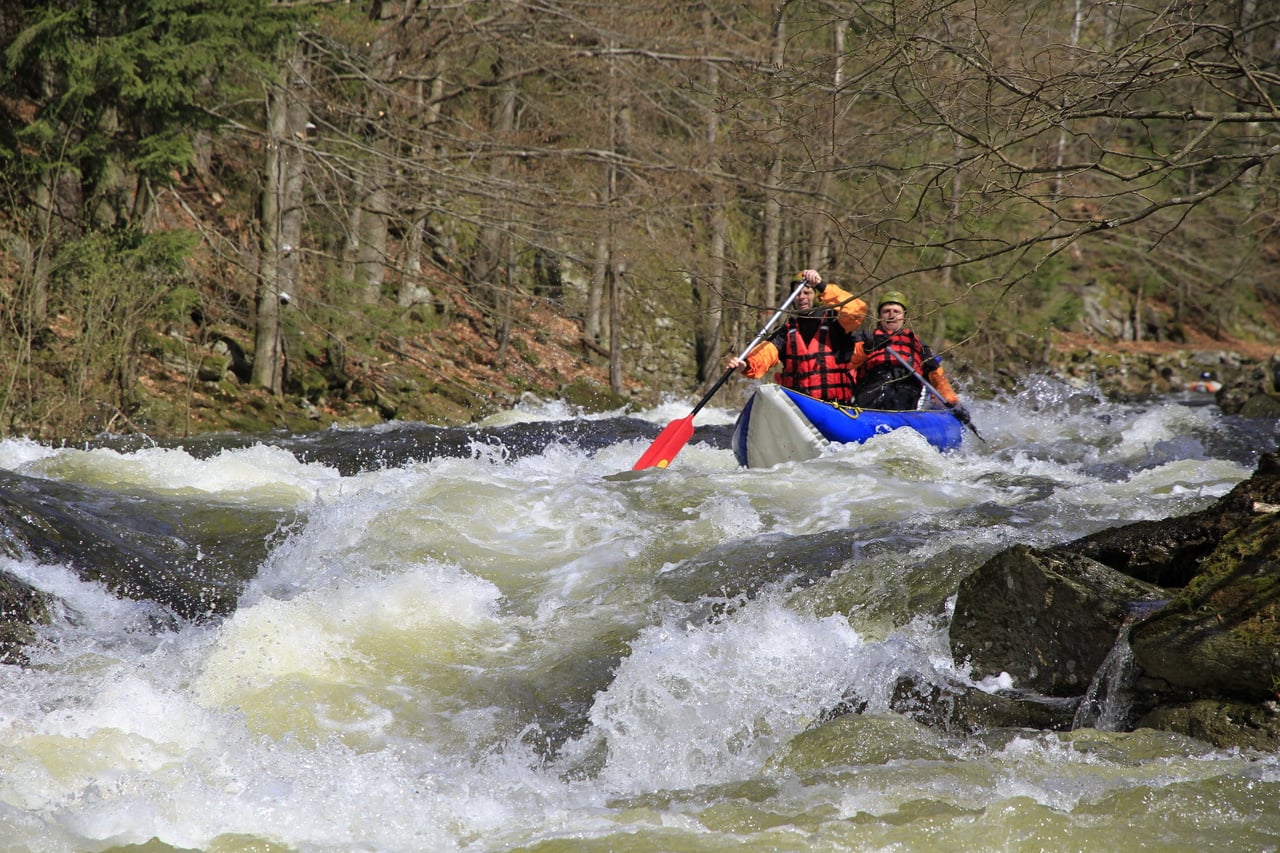Divoká voda - Labe z Herlíkovic do Vrchlabí, Velikonoce