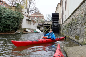 Jarní Prahou na seakayaku