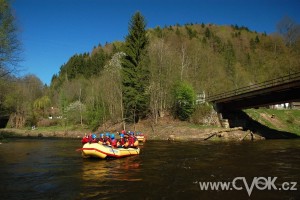Rafting Kamenice a Jizera i pro rodiče s dětmi